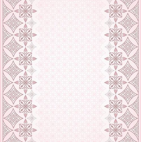 Bilateral decorative pattern background vector