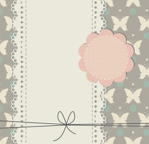 Butterfly background decoration pattern vector
