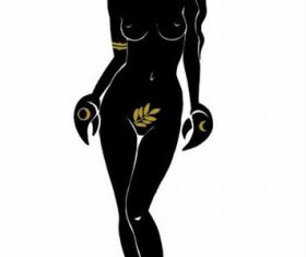 Cancer zodiac signs vector