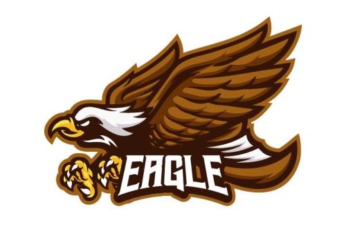 Eagle icon vector