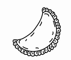 Empanadas vector