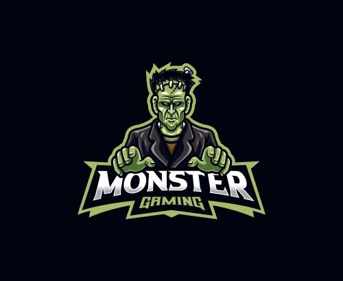 Frankenstein cartoon icon vector
