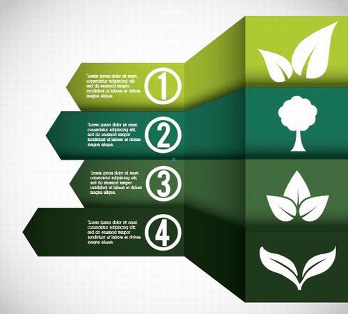 Green plant Information vector