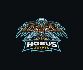 Horus icon vector