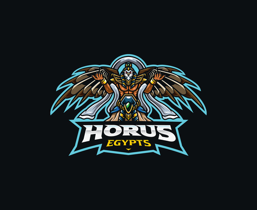 Horus icon vector