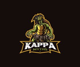 Kappa icon vector