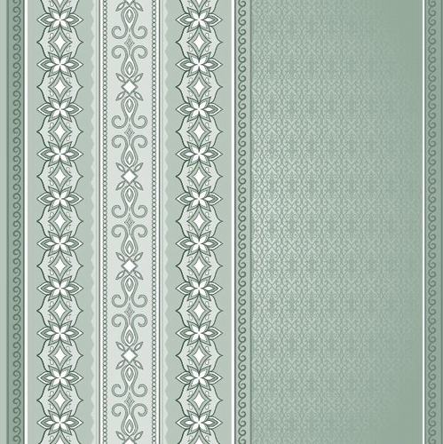 Light green decorative pattern background vector