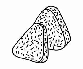 Onigiri vector