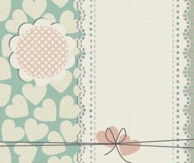 Paper cuttings decorative pattern background vector