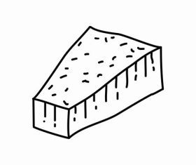 Parmigiano reggiano vector