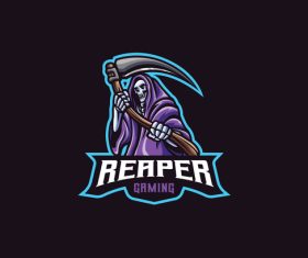 Reaper icon vector