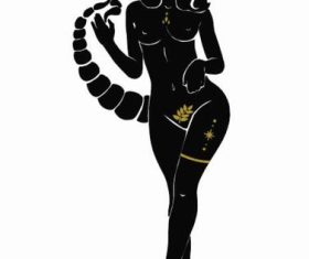 Scorpio zodiac signs vector