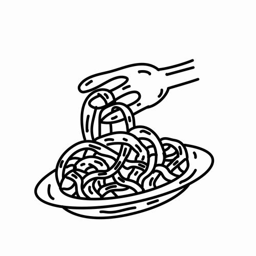 Spaghetti vector