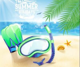 The best summer holidays vector