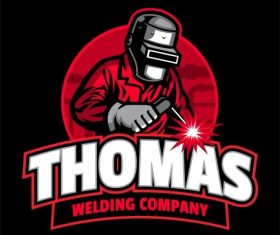 Welder worker icon vector