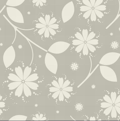 Wildflower seamless background vector