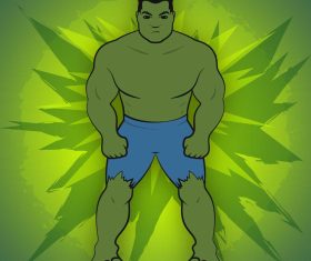 Hulk avengers vector