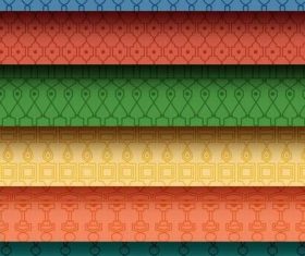 Vivid color seamless pattern background vector