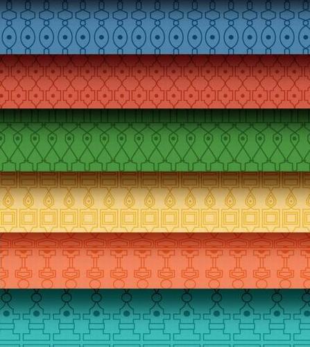 Vivid color seamless pattern background vector