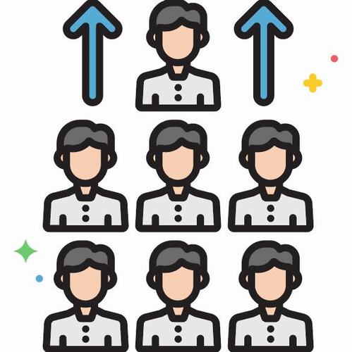 Workforce icons vector