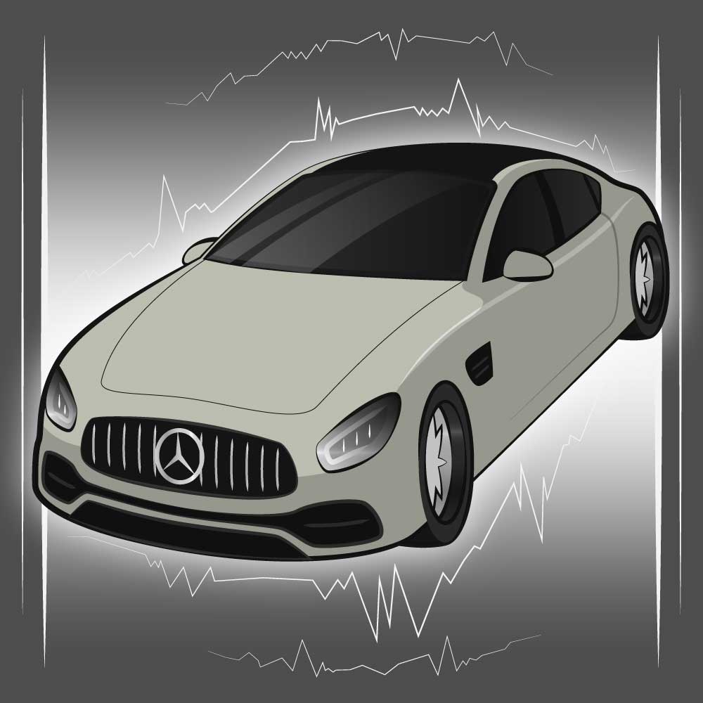 Mercedes Benz amg vector