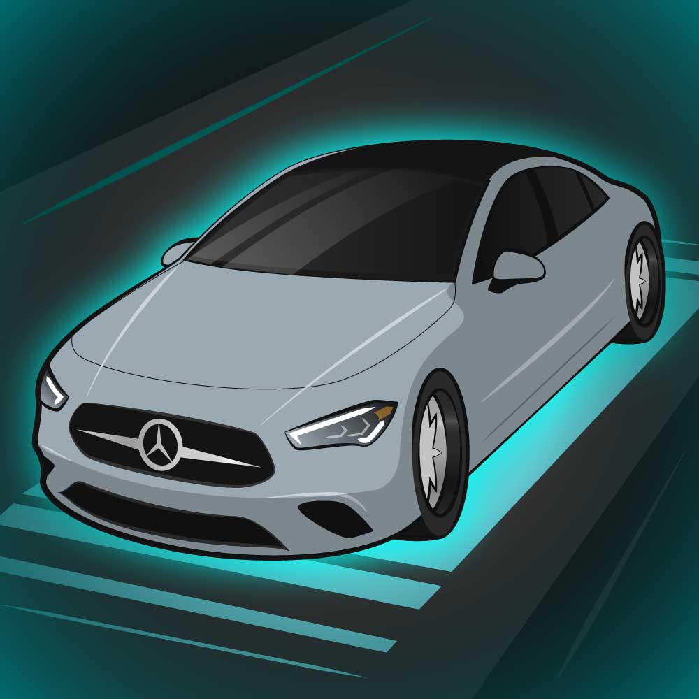 Mercedes-benz-cla-class-vector
