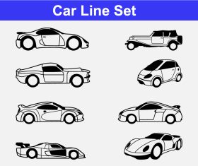 car line art