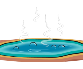 Hot springs clipart