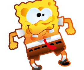 Spongebob cartoon clipart