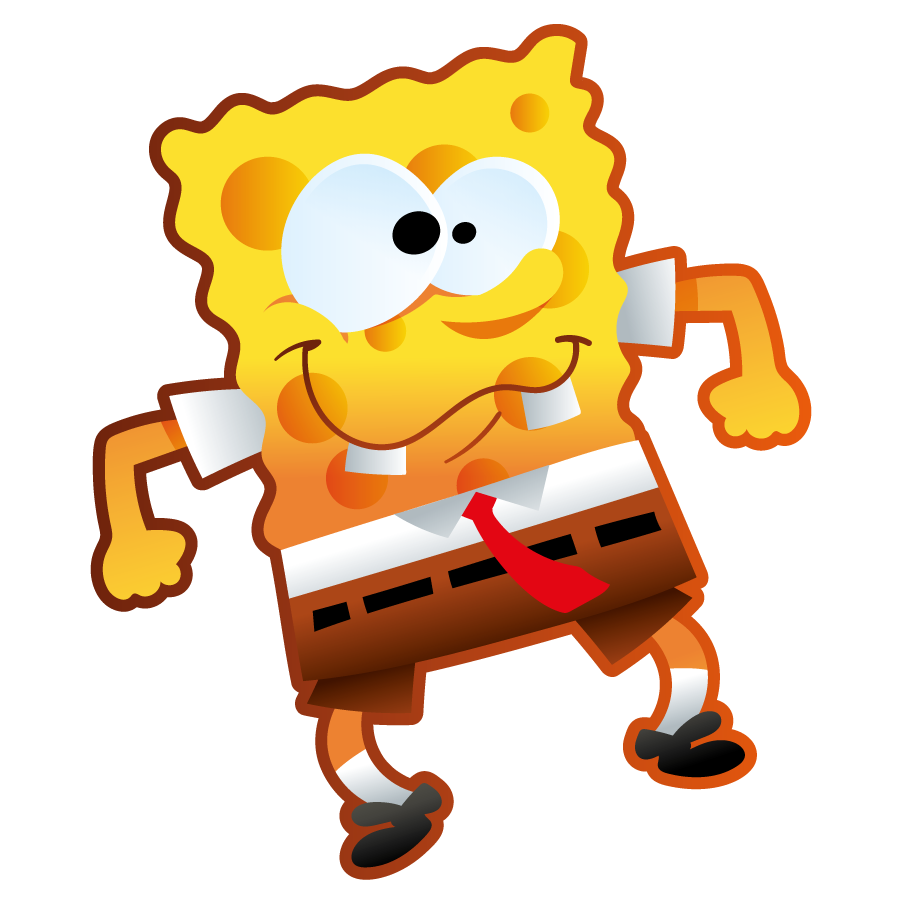Spongebob cartoon clipart