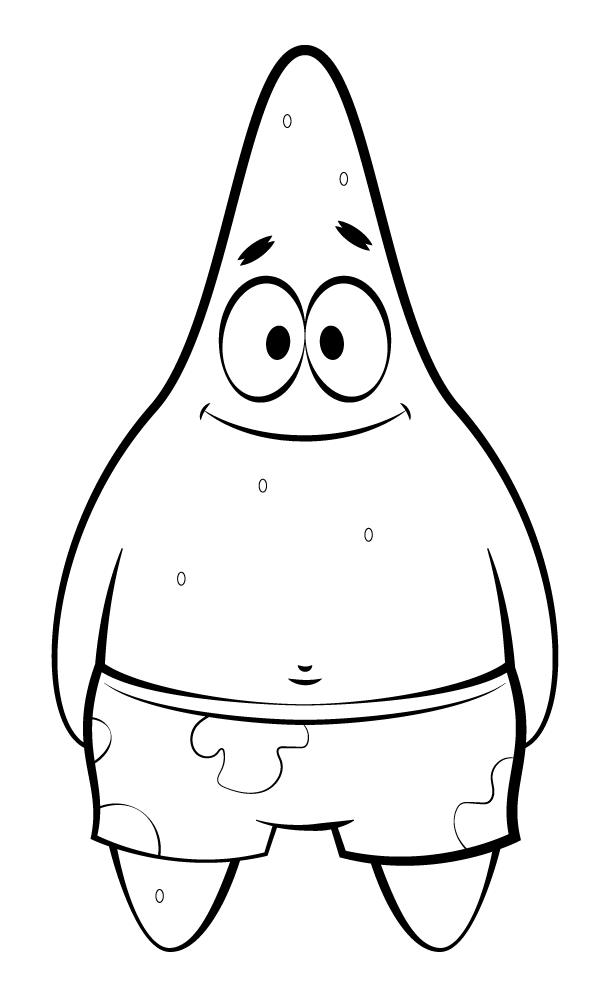 pat clipart black and white