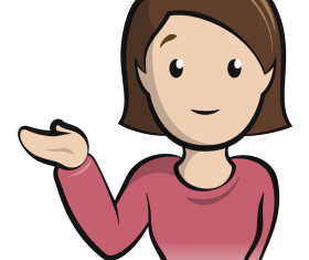 Woman tipping hand emoji emoticon clipart