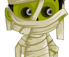 Zombie mummy clipart