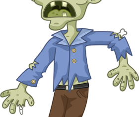 Zombie vector clipart