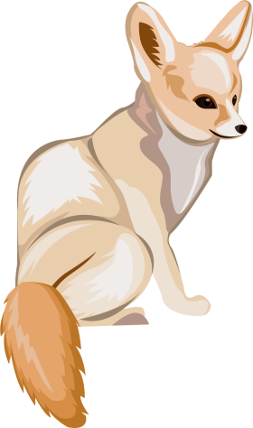 Fennec Fox Clipart