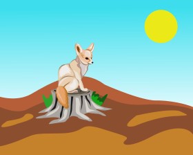 Fennec Fox Vector