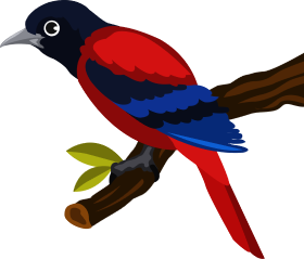 Black Sparrow Clipart