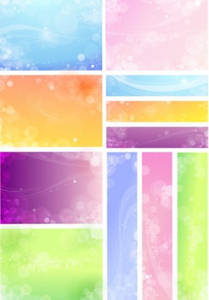 flowery backgrounds 02 vector