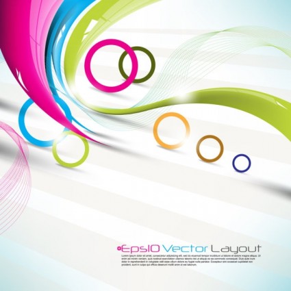 beautiful colorful art Background 02 vector