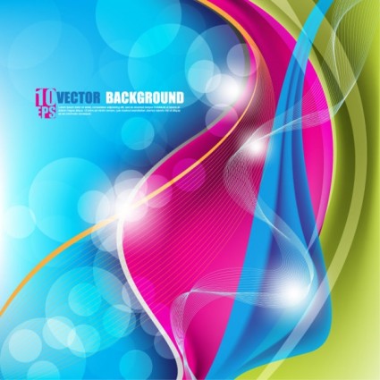 beautiful colorful art Background 03 vector