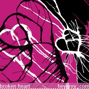 Broken Heart Photoshop Brushes