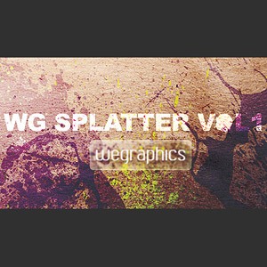 WG Splatter vol 1 Photoshop Brushes