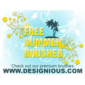 Summer Photoshop Brushes