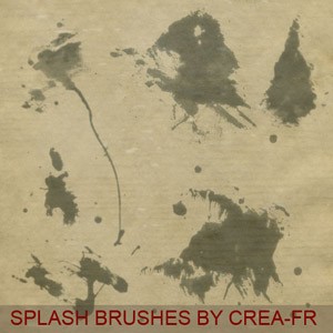 Splash Photoshop Brushes