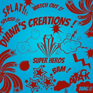 Comic Book Action Photoshop Brushes