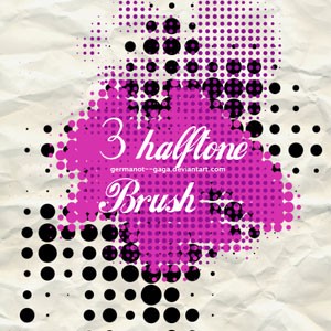 Halftone Brush Pack Photoshop Brushes