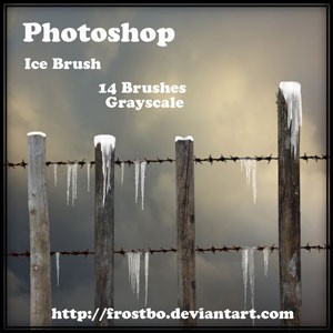 Ice Brush for Photoshop Brushes