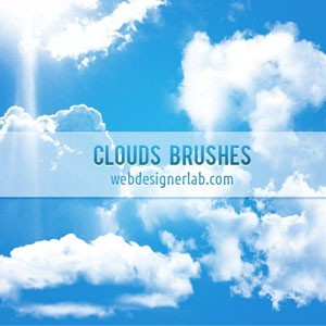 Free Clouds Photoshop Brushes