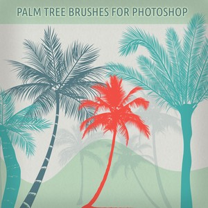 Palm Trees Brushes for Photoshop Brushes