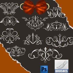 Ornament Brushes CS4 Photoshop Brushes